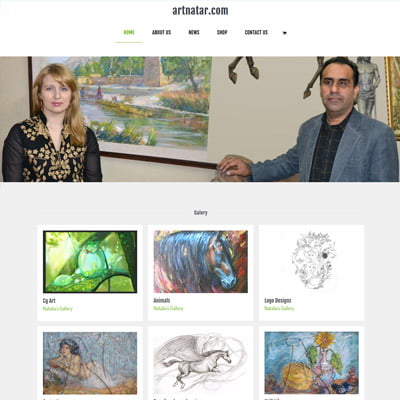 Разработка интернет-магазина предметов искусства artnatar.com